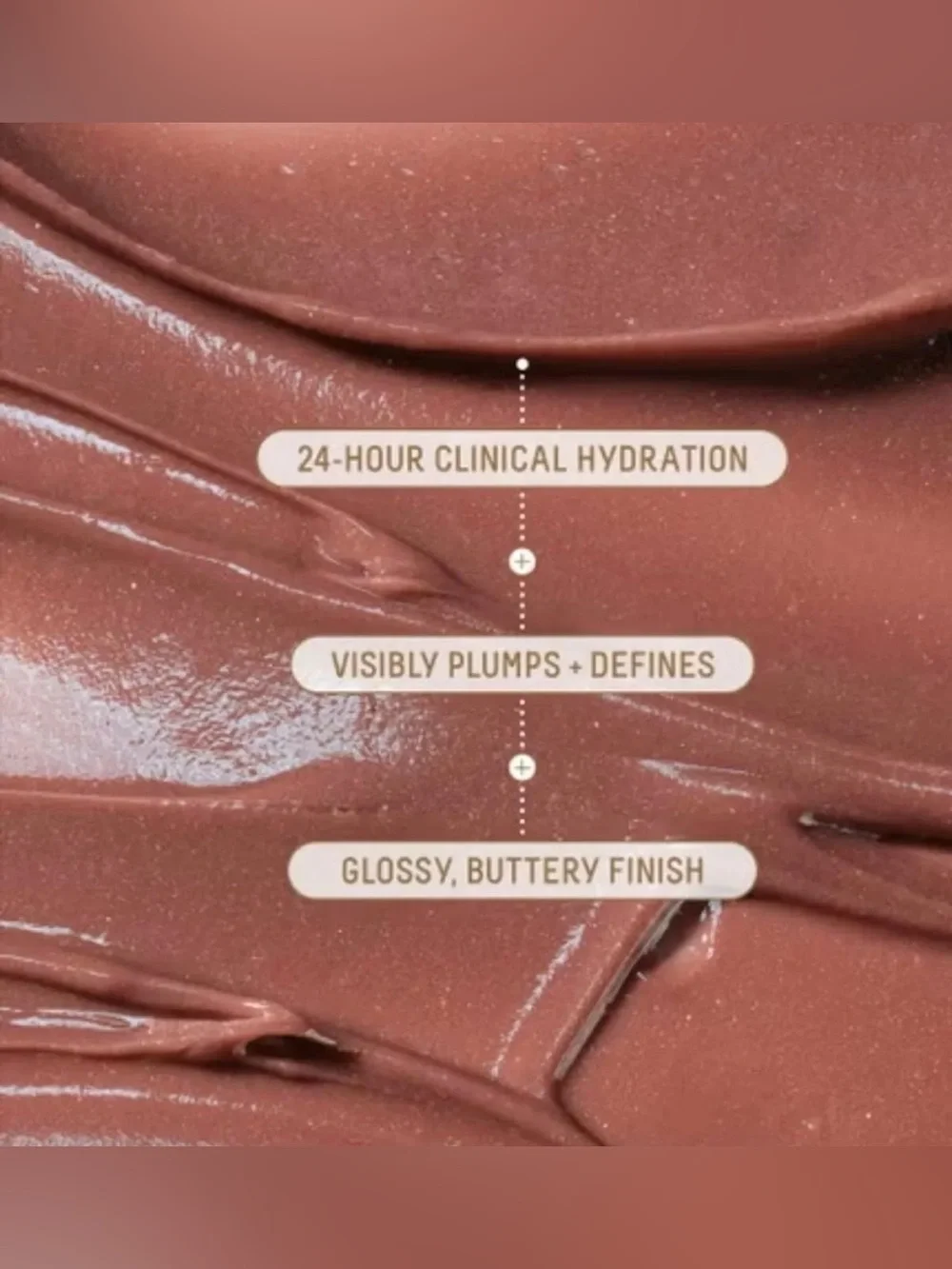 Biossance Pro-Peptide Lip Perfector LIMITED EDITION in COSMIC COCOA F/S NIB!